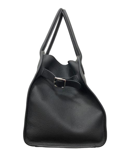 JISTORY（ジストリー）jistory (ジストリー) SIDE BELT BOSTON BAG(サイド ベルト ボストン バッグ) ブラックの古着・服飾アイテム
