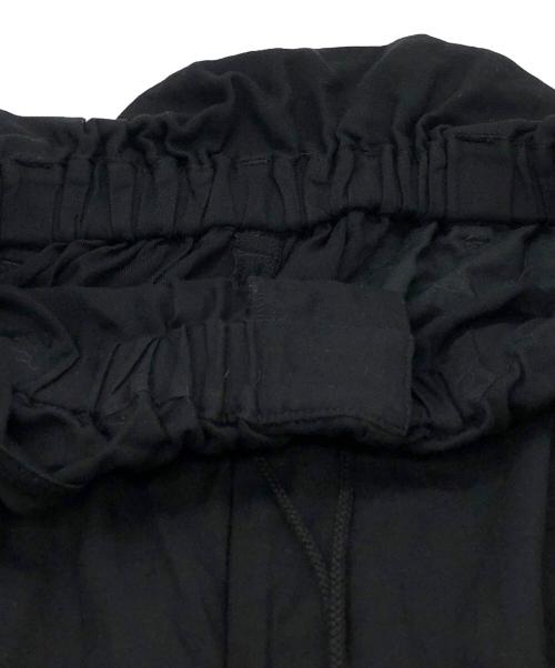 B Yohji Yamamoto（ビーヨウジヤマモト）B Yohji Yamamoto (ビーヨウジヤマモト) ハイウエストワイドパンツ ブラック サイズ:SIZE 1の古着・服飾アイテム