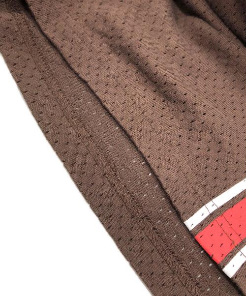 SUPREME（シュプリーム）Supreme (シュプリーム) Hysteric Glamour (ヒステリックグラマー) Mesh L/S Top ブラウン サイズ:Lの古着・服飾アイテム