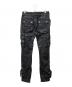 MLVINCE (メルヴィンス) エコレザーカーゴパンツ ブラック サイズ:SIZE 34：12000円