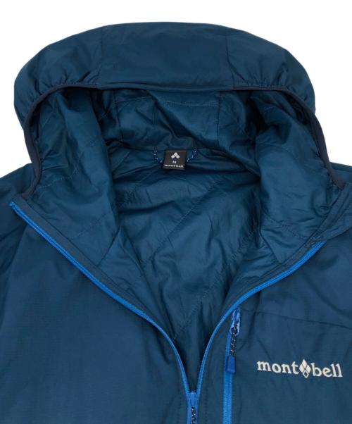 mont-bell（モンベル）mont-bell (モンベル) EXライト サーマラップ パーカ ブルー サイズ:Ｍの古着・服飾アイテム