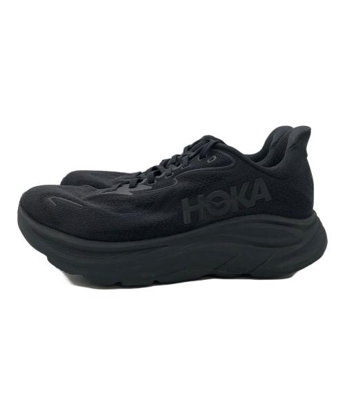 HOKA（ホカ）HOKA (ホカ) CLIFTON 10 WIDE ブラック サイズ:UK7の古着・服飾アイテム