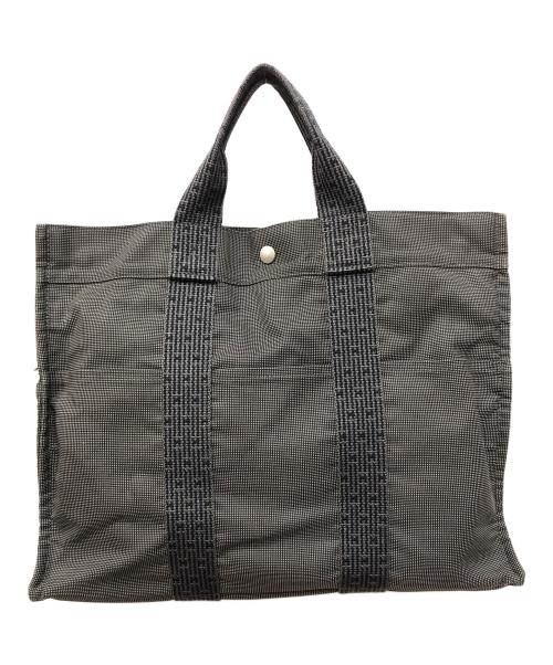 HERMES（エルメス）HERMES (エルメス) エールライントートMM グレーの古着・服飾アイテム