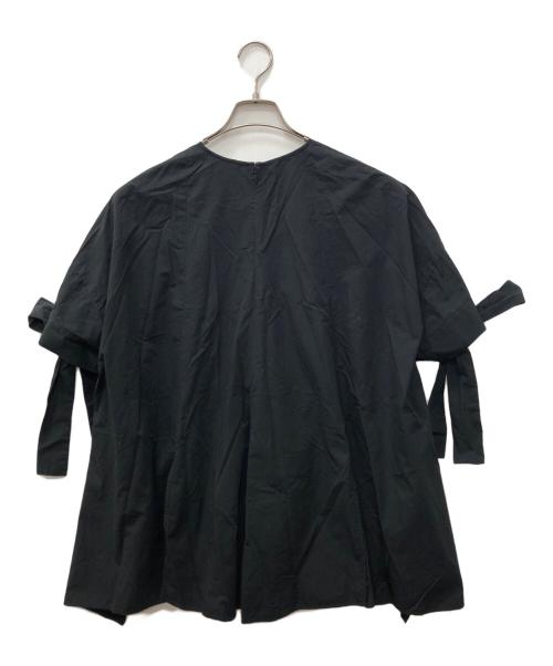 ENFOLD（エンフォルド）ENFOLD (エンフォルド) SLIT RANDOM－HEM PULLOVER ブラック サイズ:38の古着・服飾アイテム