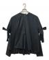 ENFOLD（エンフォルド）の古着「SLIT RANDOM－HEM PULLOVER」｜ブラック