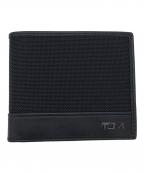 TUMIトゥミ）の古着「GBL WALLET W/ COIN POCKET 2つ折り財布/グローバル・ウォレット・ウィズ・コイン・ポケット」｜ブラック