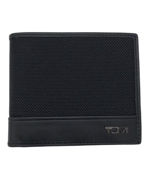 TUMI（トゥミ）TUMI (トゥミ) GBL WALLET W/ COIN POCKET 2つ折り財布/グローバル・ウォレット・ウィズ・コイン・ポケット ブラックの古着・服飾アイテム