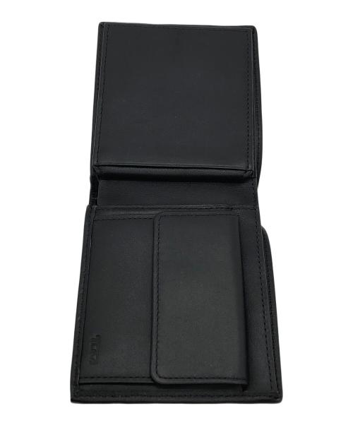TUMI（トゥミ）TUMI (トゥミ) GBL WALLET W/ COIN POCKET 2つ折り財布/グローバル・ウォレット・ウィズ・コイン・ポケット ブラックの古着・服飾アイテム