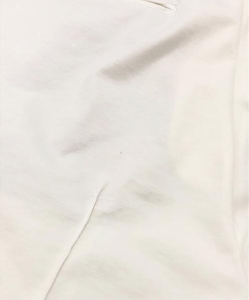 movb（モーヴ）movb (モーヴ) Duplex Cotton Jersey フレックスモーショントラベルスラックス ホワイト サイズ:SIZE 46の古着・服飾アイテム