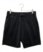 movbモーヴ）の古着「Duplex Cotton Jersey トラベル ショーツ」｜ブラック