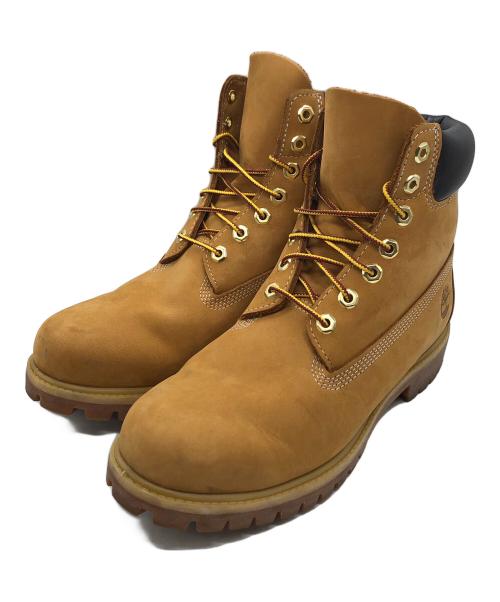 Timberland（ティンバーランド）Timberland (ティンバーランド) 6インチプレミアムウォータープルーフブーツ ベージュ サイズ:81/2Wの古着・服飾アイテム