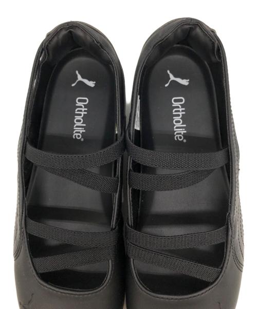 PUMA（プーマ）PUMA (プーマ) スピードキャット バレエ レザー スニーカー ブラック サイズ:23.5の古着・服飾アイテム