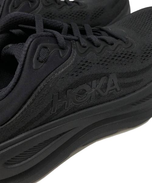 HOKAONEONE（ホカオネオネ）HOKAONEONE (ホカオネオネ) Bondi 9 Wide ブラック サイズ:25.5cmの古着・服飾アイテム