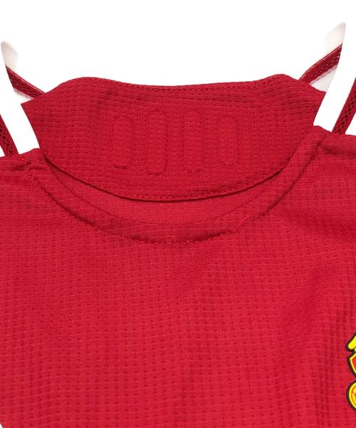 adidas（アディダス）adidas (アディダス) マンチェスターユナイテッド ゲームシャツ レッド サイズ:SIZE Mの古着・服飾アイテム