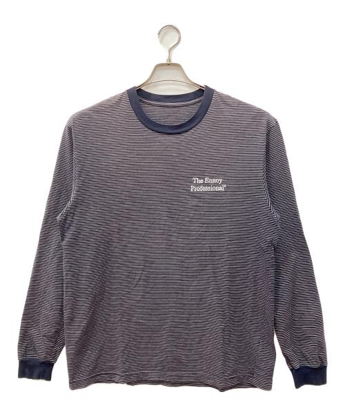 The Ennoy Professional（ザ エンノイ プロフェッショナル）The Ennoy Professional (ザ エンノイ プロフェッショナル) L/S Border Tee ネイビー サイズ:Lの古着・服飾アイテム