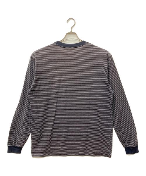 The Ennoy Professional（ザ エンノイ プロフェッショナル）The Ennoy Professional (ザ エンノイ プロフェッショナル) L/S Border Tee ネイビー サイズ:Lの古着・服飾アイテム