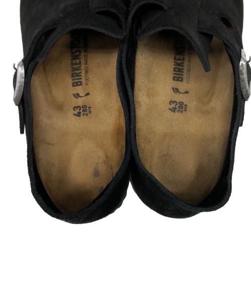 BIRKENSTOCK（ビルケンシュトック）BIRKENSTOCK (ビルケンシュトック) レザーシューズ/London LEVE Black ブラック サイズ:43の古着・服飾アイテム