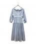 HER LIP TO (ハーリップトゥ) Pleated Open Shirt Dress ブルー サイズ:S：10000円