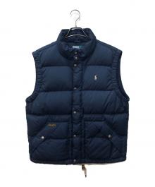 POLO RALPH LAUREN（ポロ・ラルフローレン）の古着「ダウンベスト」｜ネイビー