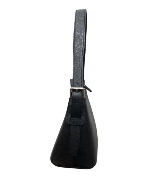 BURBERRY（バーバリー）BURBERRY (バーバリー) ライナーノバチェックレザーワンショルダーバッグ ブラック サイズ:下記参照の古着・服飾アイテム