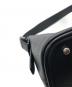 中古・古着 BURBERRY (バーバリー) ライナーノバチェックレザーワンショルダーバッグ ブラック サイズ:下記参照：22000円