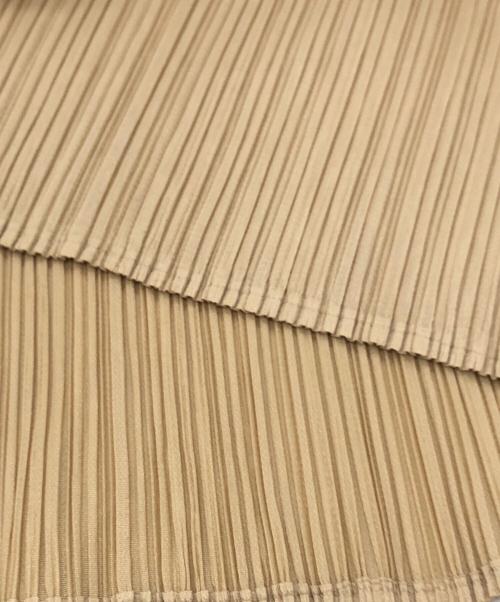 PLEATS PLEASE（プリーツプリーズ）PLEATS PLEASE (プリーツプリーズ) プリーツノースリーブワンピース イエロー サイズ:SIZE 3の古着・服飾アイテム