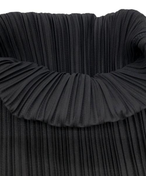 PLEATS PLEASE（プリーツプリーズ）PLEATS PLEASE (プリーツプリーズ) プリーツハイネックカットソー グレー サイズ:SIZE 3の古着・服飾アイテム