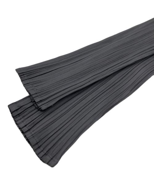 PLEATS PLEASE（プリーツプリーズ）PLEATS PLEASE (プリーツプリーズ) プリーツハイネックカットソー グレー サイズ:SIZE 3の古着・服飾アイテム