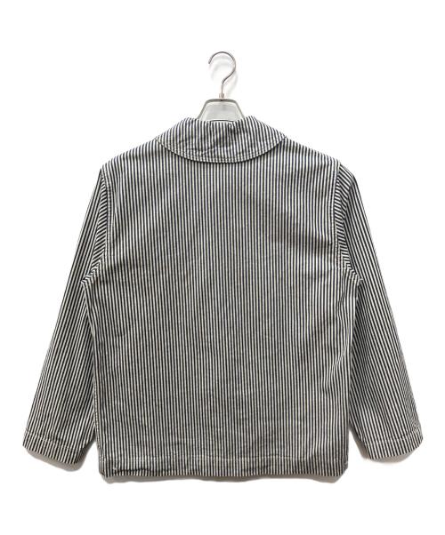 BUZZ RICKSON'S（バズリクソンズ）BUZZ RICKSON'S (バズリクソンズ) WWII ヒッコリーストライプ カバーオール ホワイト×ネイビー サイズ:SIZE 40の古着・服飾アイテム