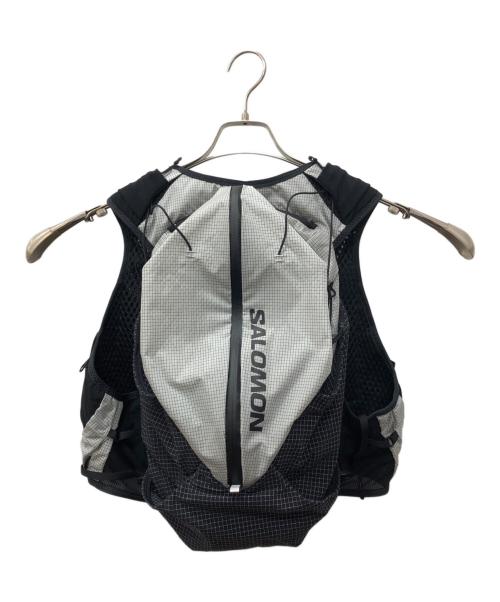 SALOMON（サロモン）SALOMON (サロモン) S/LAB ADVENTURE 20 ランニングベスト グレー×ブラック サイズ:Lの古着・服飾アイテム