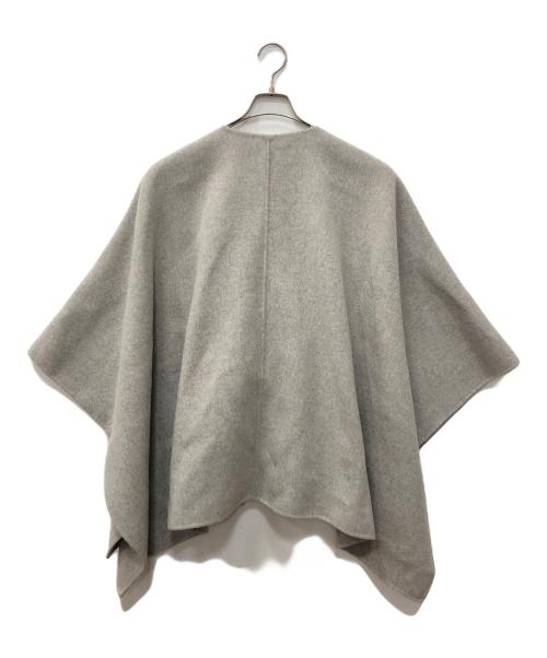 theory luxe（セオリーリュクス）theory luxe (セオリーリュクス) STELLA ウール×カシミヤ 2WAYケープコート グレー サイズ:38の古着・服飾アイテム