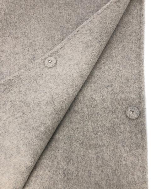theory luxe（セオリーリュクス）theory luxe (セオリーリュクス) STELLA ウール×カシミヤ 2WAYケープコート グレー サイズ:38の古着・服飾アイテム