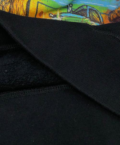 DSQUARED2（ディースクエアード）DSQUARED2 (ディースクエアード) プリントプルオーバーパーカー ブラック サイズ:SIZE XSの古着・服飾アイテム