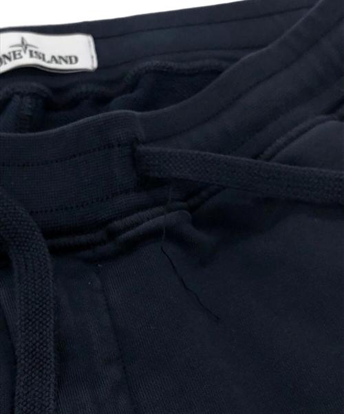 STONE ISLAND（ストーンアイランド）STONE ISLAND (ストーンアイランド) スウェットハーフパンツ ネイビー サイズ:SIZE Lの古着・服飾アイテム