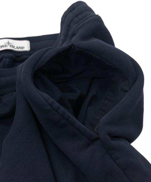 STONE ISLAND（ストーンアイランド）STONE ISLAND (ストーンアイランド) スウェットハーフパンツ ネイビー サイズ:SIZE Lの古着・服飾アイテム