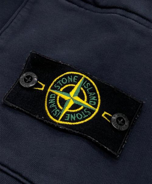 STONE ISLAND（ストーンアイランド）STONE ISLAND (ストーンアイランド) スウェットハーフパンツ ネイビー サイズ:SIZE Lの古着・服飾アイテム