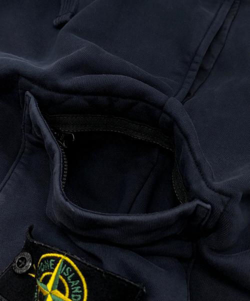 STONE ISLAND（ストーンアイランド）STONE ISLAND (ストーンアイランド) スウェットハーフパンツ ネイビー サイズ:SIZE Lの古着・服飾アイテム