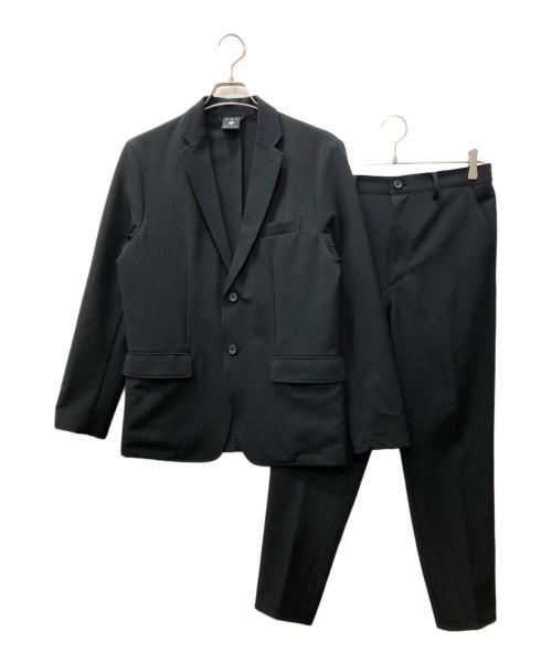 NEW BALANCE（ニューバランス）NEW BALANCE (ニューバランス) THE CITY セットアップスーツ ブラック サイズ:Mの古着・服飾アイテム