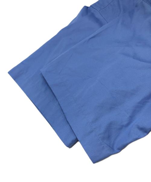 COMME des GARCONS HOMME（コムデギャルソン オム）COMME des GARCONS HOMME (コムデギャルソン オム) 綿ブロード ロゴ 半袖シャツ ブルー サイズ:Sの古着・服飾アイテム