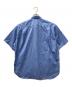 COMME des GARCONS HOMME (コムデギャルソン オム) 綿ブロード ロゴ 半袖シャツ ブルー サイズ:S：18000円