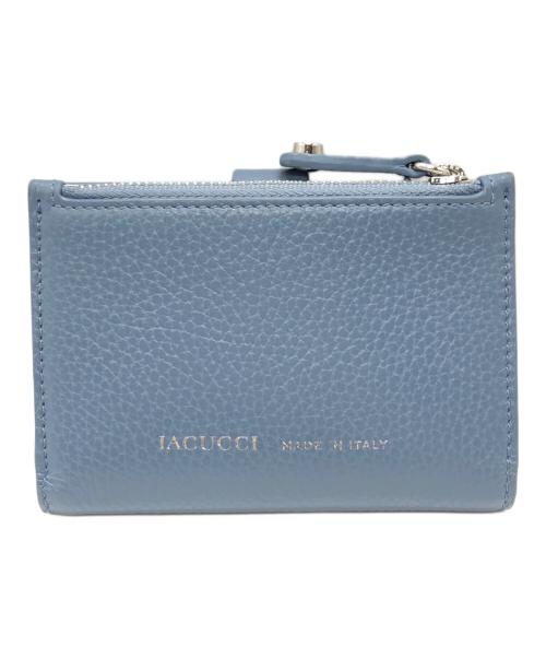 IACUCCI（イアクッチ）IACUCCI (イアクッチ) アバハーフウォレット CREVO ブルーの古着・服飾アイテム