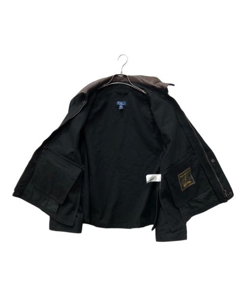 POLO RALPH LAUREN（ポロ・ラルフローレン）POLO RALPH LAUREN (ポロ・ラルフローレン) コットンユーティリティージャケット ブラック サイズ:SIZE Mの古着・服飾アイテム