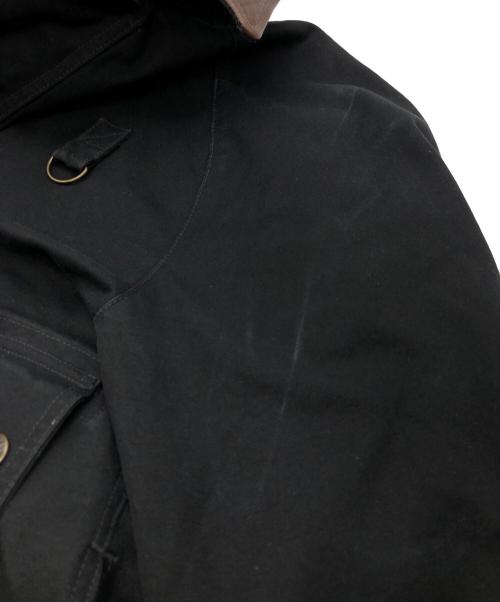 POLO RALPH LAUREN（ポロ・ラルフローレン）POLO RALPH LAUREN (ポロ・ラルフローレン) コットンユーティリティージャケット ブラック サイズ:SIZE Mの古着・服飾アイテム