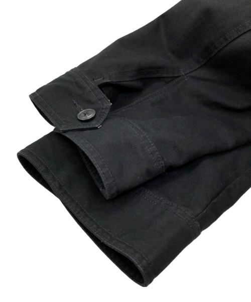 POLO RALPH LAUREN（ポロ・ラルフローレン）POLO RALPH LAUREN (ポロ・ラルフローレン) コットンユーティリティージャケット ブラック サイズ:SIZE Mの古着・服飾アイテム