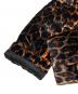 中古・古着 DRIES VAN NOTEN (ドリスヴァンノッテン) ベルベットレオパードジャケット ブラウン サイズ:S：45000円