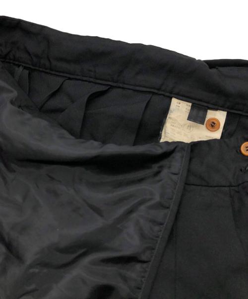 COMME des GARCONS COMME des GARCONS（コムデギャルソン コムデギャルソン）COMME des GARCONS COMME des GARCONS (コムデギャルソン コムデギャルソン) ポリ縮絨ジャンパースカート ブラック サイズ:SIZE Sの古着・服飾アイテム