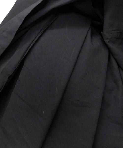 COMME des GARCONS COMME des GARCONS（コムデギャルソン コムデギャルソン）COMME des GARCONS COMME des GARCONS (コムデギャルソン コムデギャルソン) ポリ縮絨ジャンパースカート ブラック サイズ:SIZE Sの古着・服飾アイテム