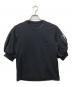 sacai（サカイ）の古着「Nylon Twill x Cotton Jersey T-Shirt」｜ブラック