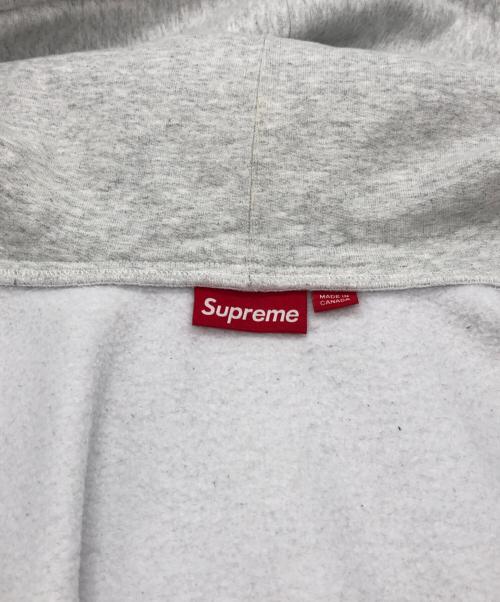 SUPREME（シュプリーム）SUPREME (シュプリーム) S Logo Zip Up Hooded Sweatshirt グレー サイズ:SIZE Lの古着・服飾アイテム