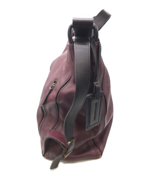 MOTHERHOUSE（マザーハウス）MOTHERHOUSE (マザーハウス) yozora 3WAYレザートートバッグ ワインレッドの古着・服飾アイテム